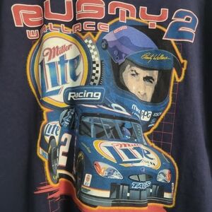 Vintage 1997 Rusty Wallace NASCAR T-Shirt XL